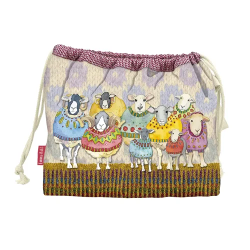 Emma Ball Projektų maišelis Sheep in Sweaters